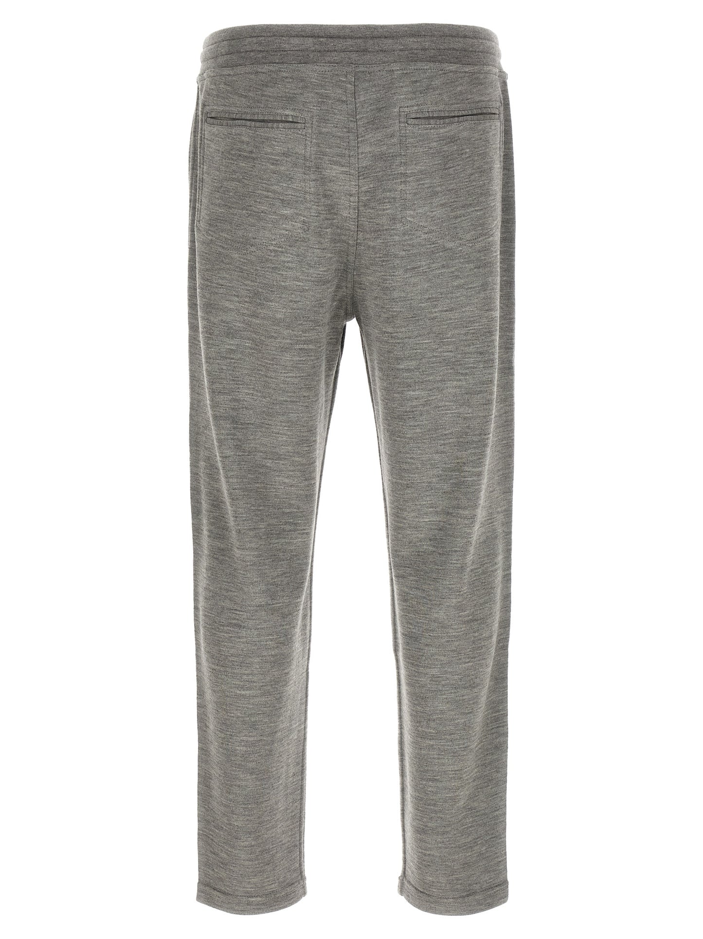 Brunello Cucinelli Gray Cashmere Joggers (Workout Pants)