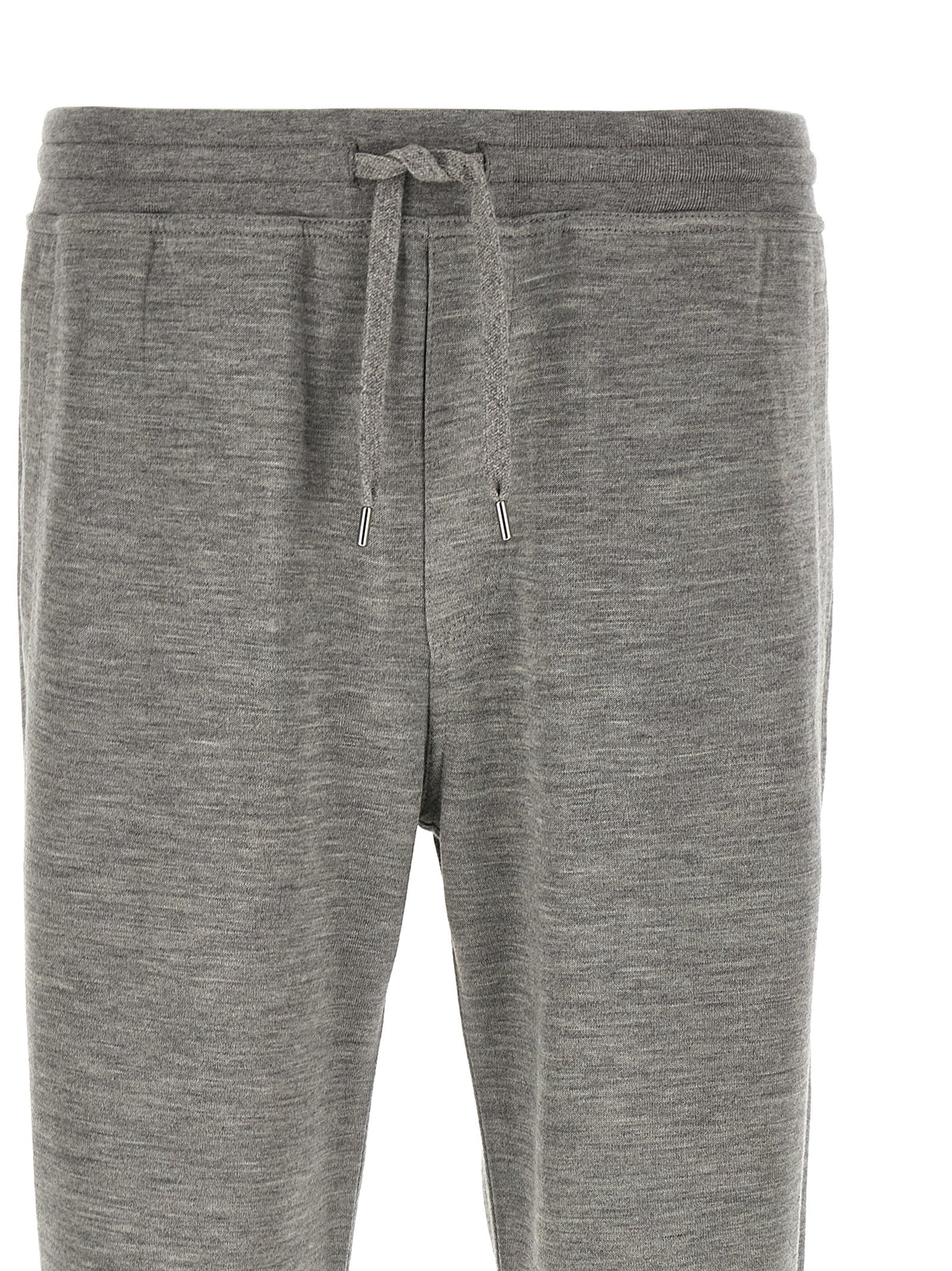 Brunello Cucinelli Gray Cashmere Joggers (Workout Pants)