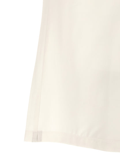 Brunello Cucinelli White Virgin Wool Polo Shirt