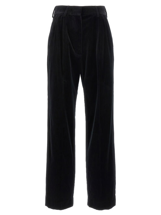 Blazé Milano Black Cotton Dress Pants