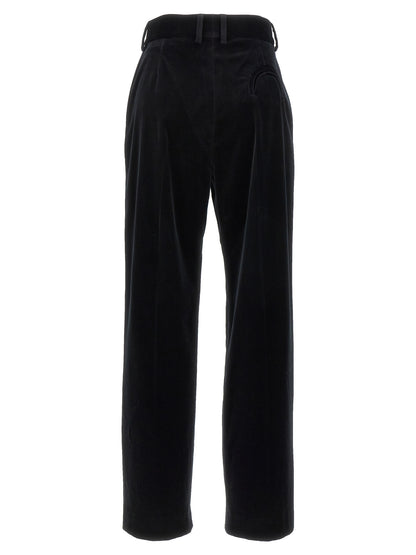 Blazé Milano Black Cotton Dress Pants