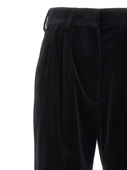 Blazé Milano Black Cotton Dress Pants