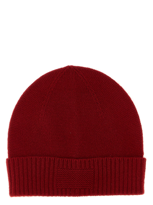 Beanie Hat by Guest in Residence for women in cashmere multicolor & red presents a urban-chic silhouette, showcasing the urban-chic craftsmanship of this Cashmere Beanie Hat.