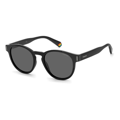 Polaroid Black Plastic Sunglasses