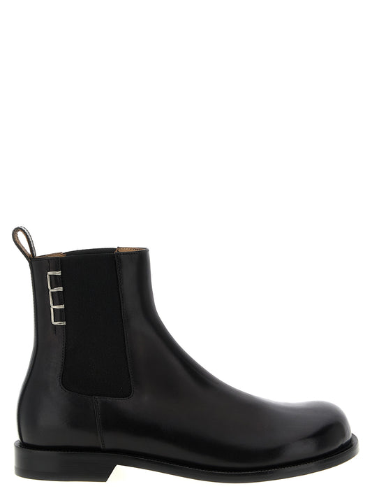 J.W.Anderson Black Calfskin Chelsea Boots