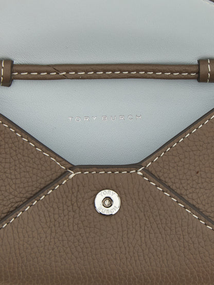Tory Burch Brown Cowhide Cardholder