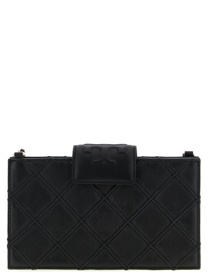 Tory Burch Black Lamb Leather Cardholder