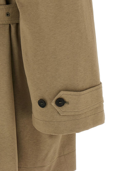 Balenciaga Beige Cotton Coat