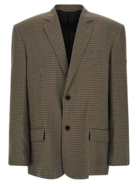 Balenciaga Brown Lyocell Blazer