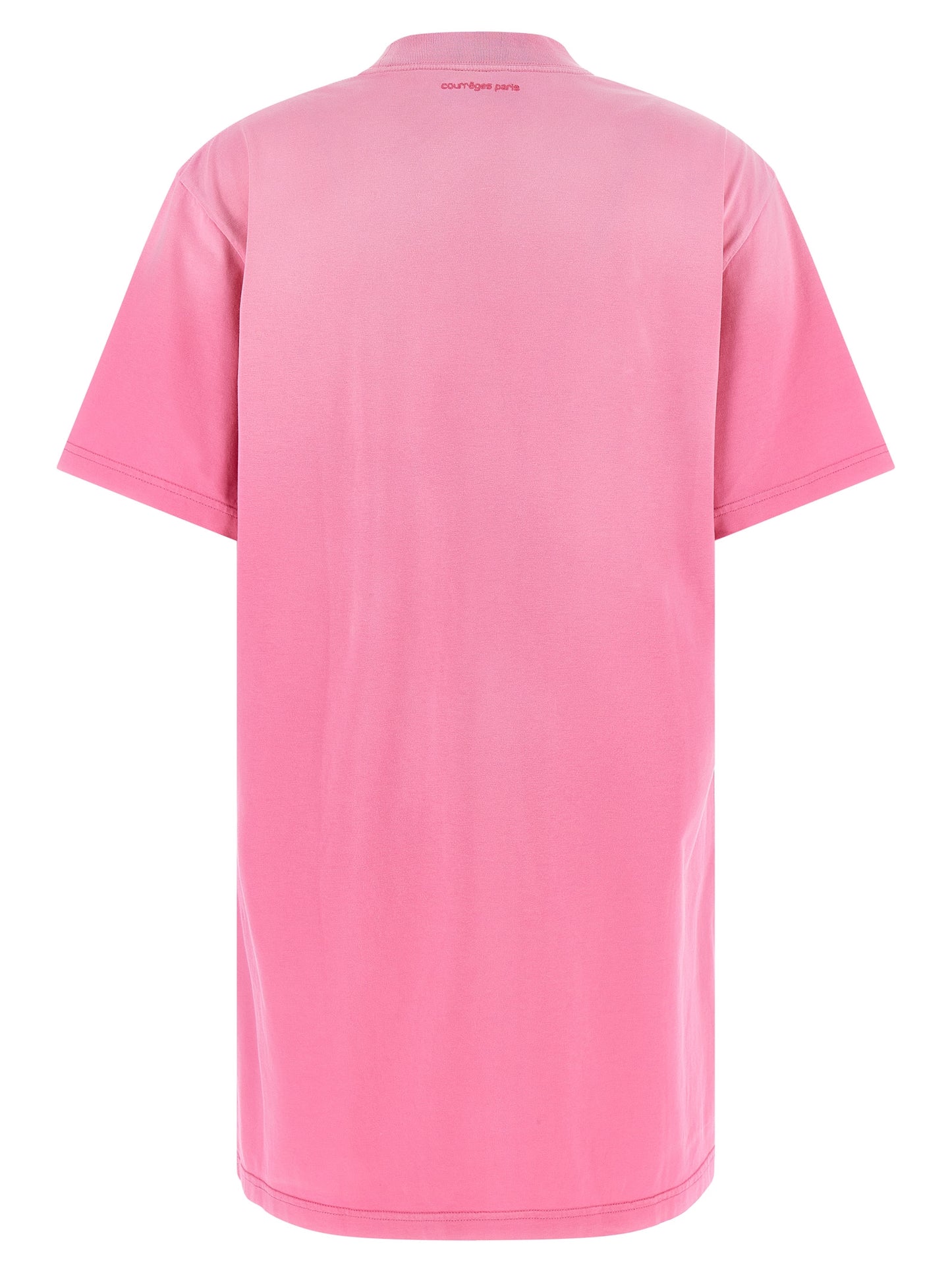 Courrèges Multicolor Cotton Short Dress