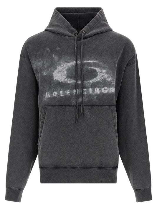 Balenciaga Bicolor Cotton Sweatshirt