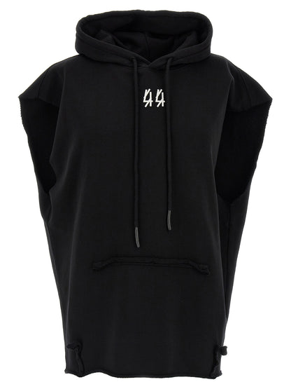 44 Label Group Black Cotton Sweatshirt