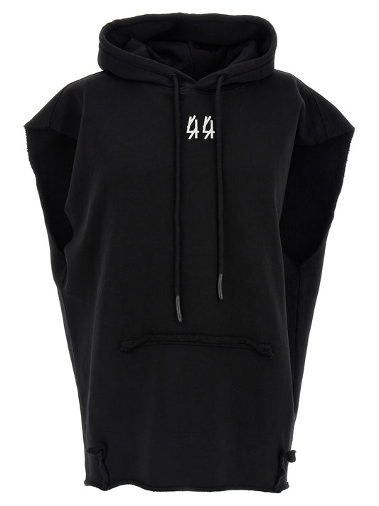 44 Label Group Black Cotton Sweatshirt