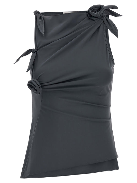 Coperni Gray Polyamide Tank Tops