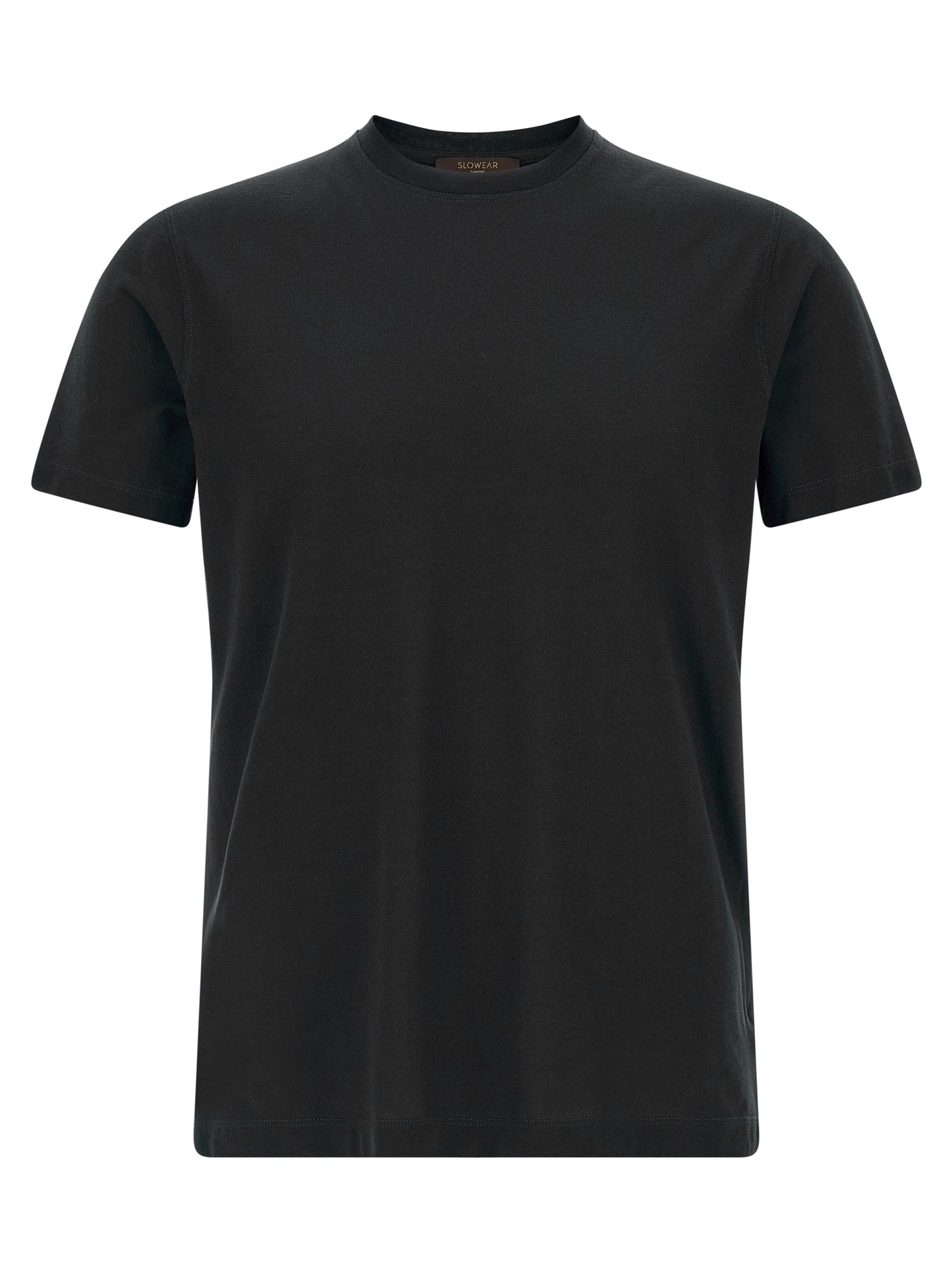 ZANONE Black Cotton T-Shirt