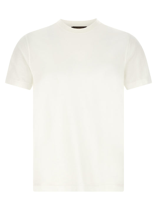 ZANONE White Cotton T-Shirt