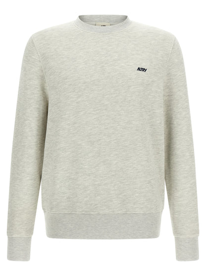 Autry Gray Cotton Sweatshirt