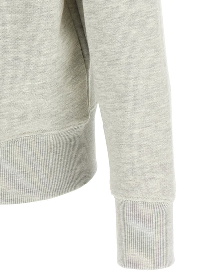 Autry Gray Cotton Sweatshirt