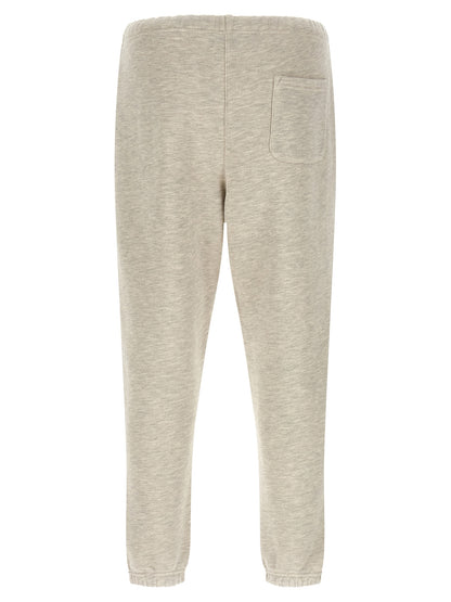 Autry Gray Cotton Joggers (Workout Pants)
