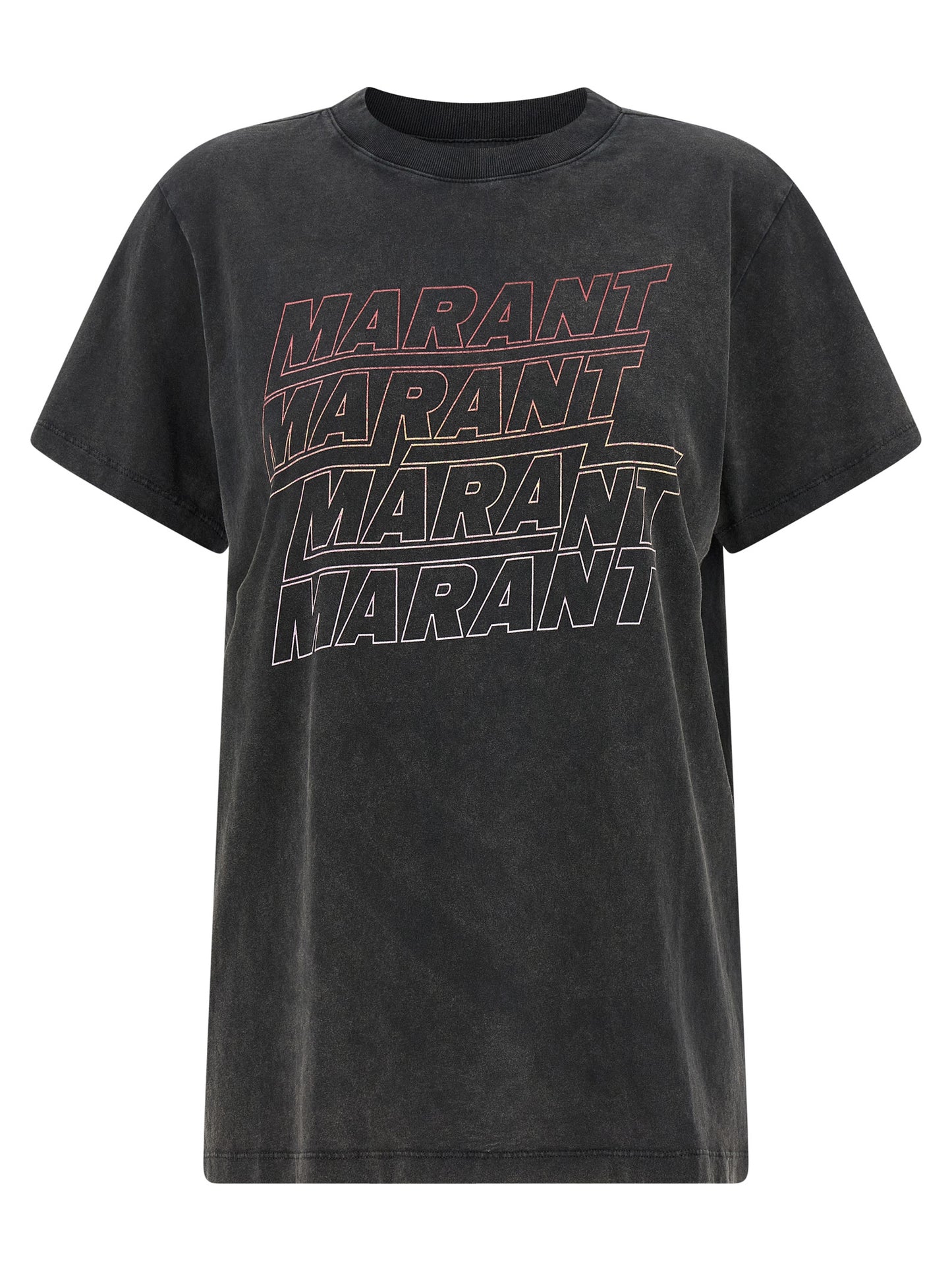 Isabel Marant Étoile Gray Cotton T-Shirt