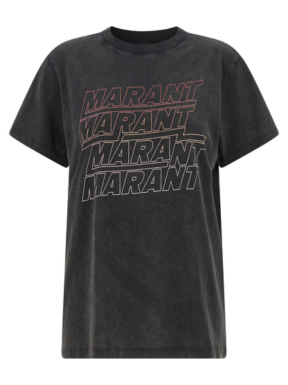Isabel Marant Étoile Gray Cotton T-Shirt