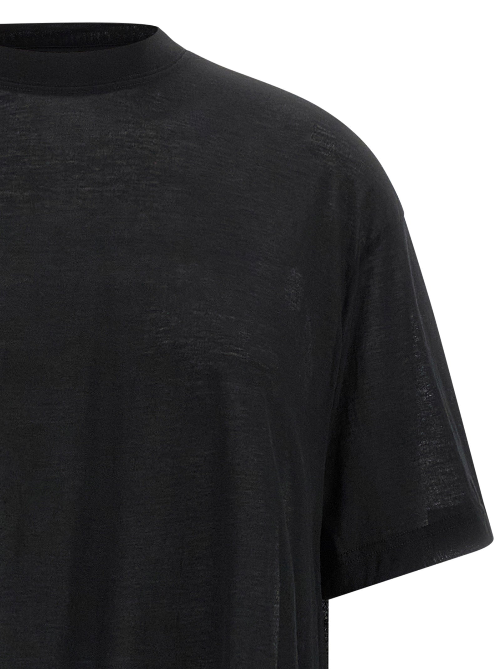 Dress by Balenciaga for women in polyamide cotton black features an eye catching silhouette with a sophisticated crew asymmetric neckline, elegant , and a refined short long for a eye catching aesthetic.