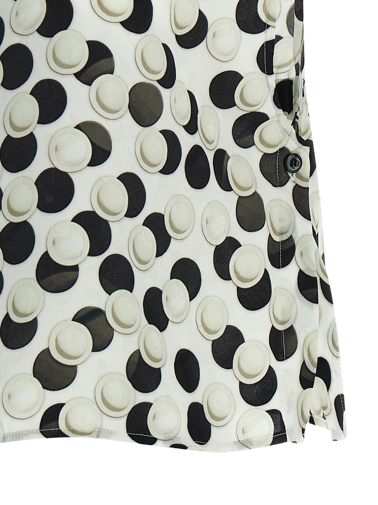 Fendi Multicolor Silk Pattern Shirt