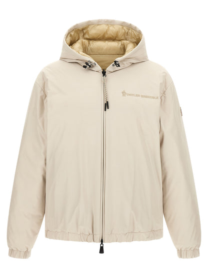 Moncler Grenoble Beige Polyamide Shell Jacket