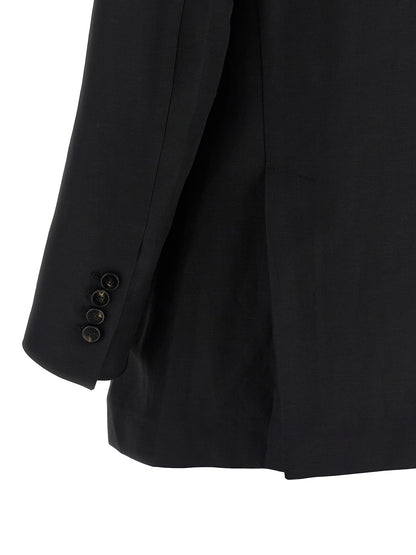 Alberto Biani Black Viscose Blazer