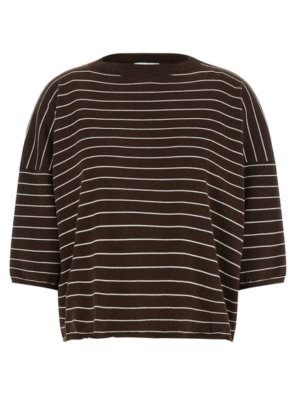 BE YOU Brown Cotton Cardigan