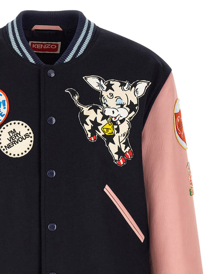 Kenzo Multicolor Wool Bomber