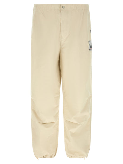 Maison Mihara Yasuhiro Beige Cotton Athletic Pants