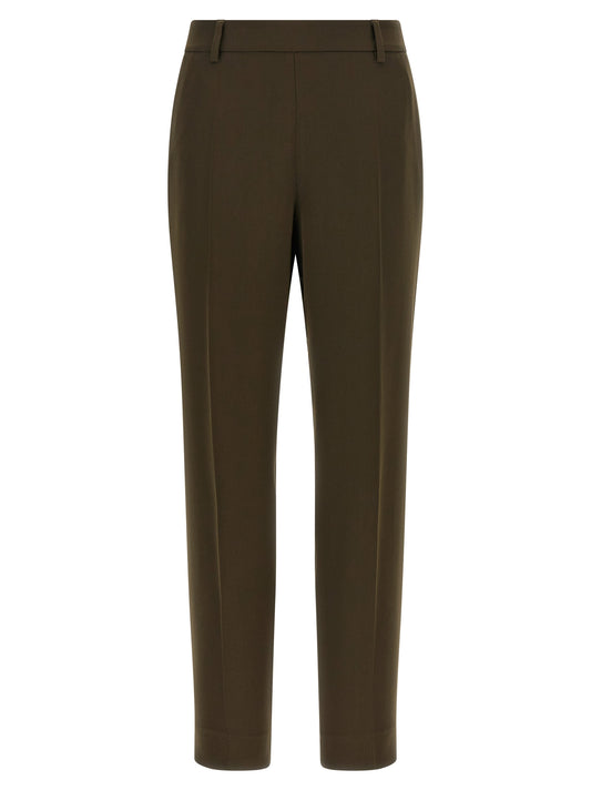 Alberto Biani Bicolor Triacetate Casual Pants