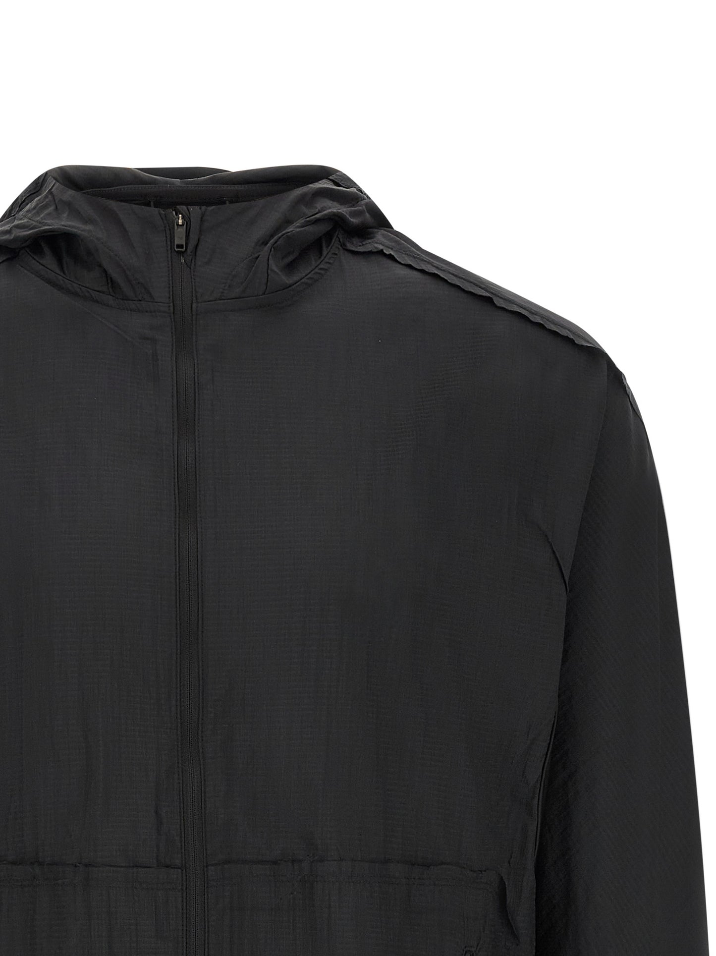 Y-3 Black Polyamide Shell Jacket