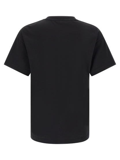 Palm Angels Black Cotton T-Shirt