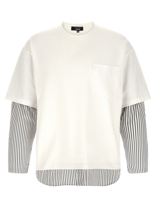 Comme Des Garçons White Cotton T-Shirt