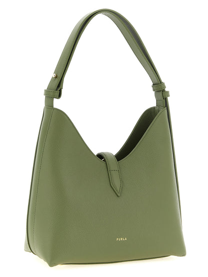 Furla Bicolor Calfskin Shoulder Bag