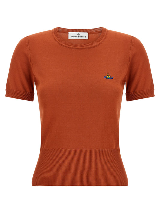 Vivienne Westwood Orange Cotton T-Shirt