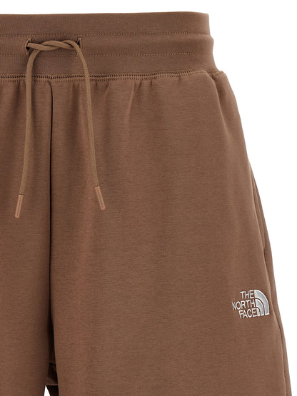 The North Face Brown Cotton Bermuda Shorts
