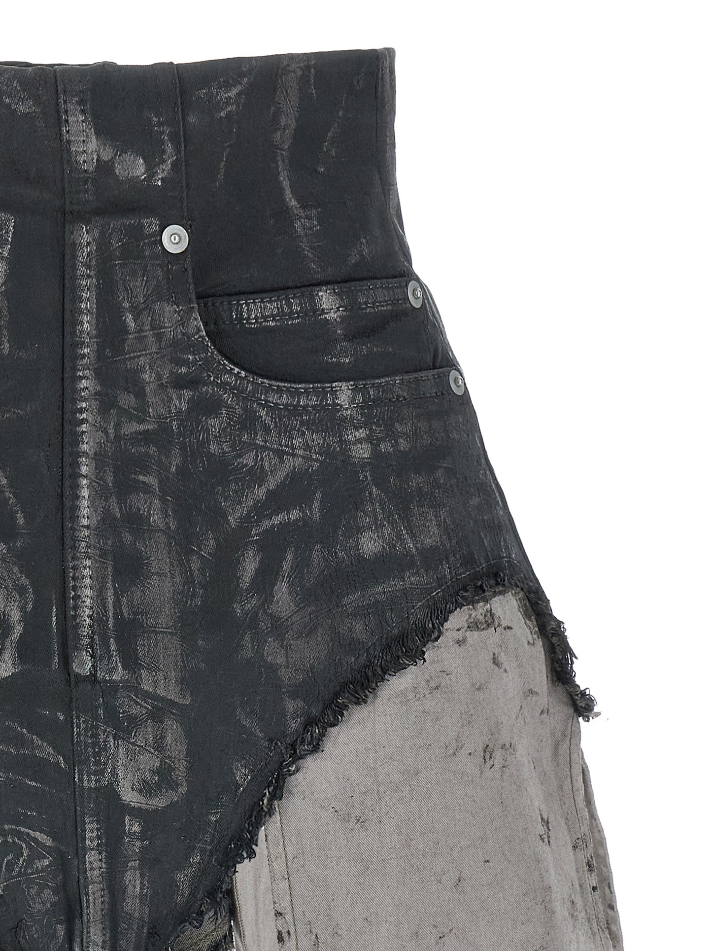 DRKSHDW Brown Cotton Bermuda Shorts
