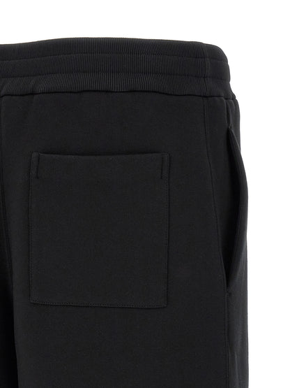 Jil Sander Black Cotton Bermuda Shorts
