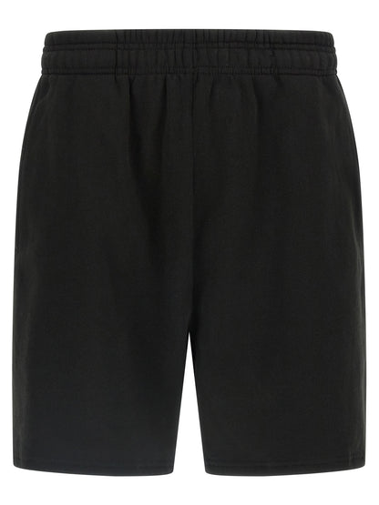 Entire Studios Black Cotton Bermuda Shorts