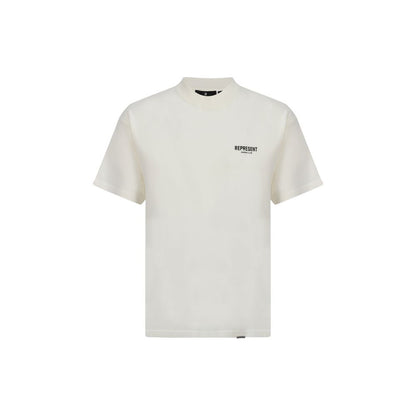 Represent White Cotton T-Shirt