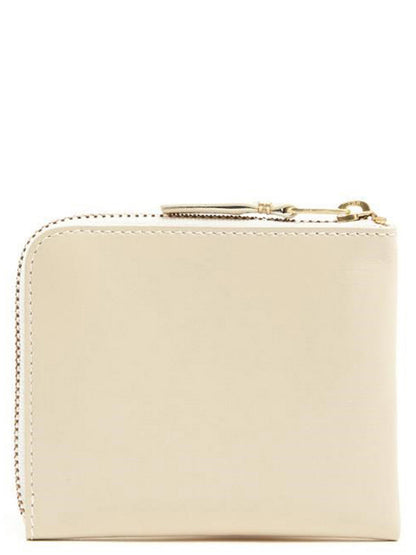 Comme Des Garçons Beige Cowhide Cardholder