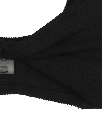 Hunza G Black Nylon Bikini
