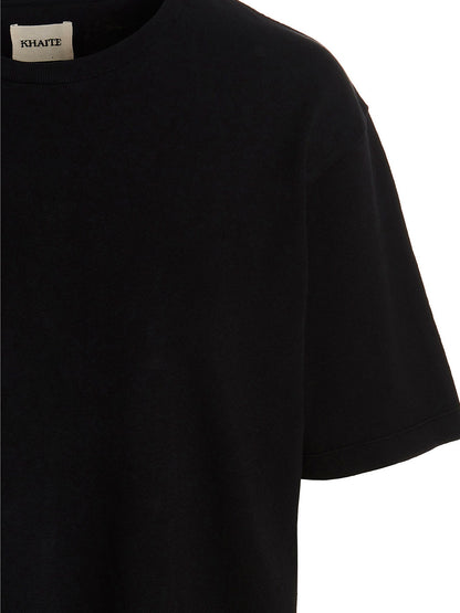 Khaite Black Cotton T-Shirt