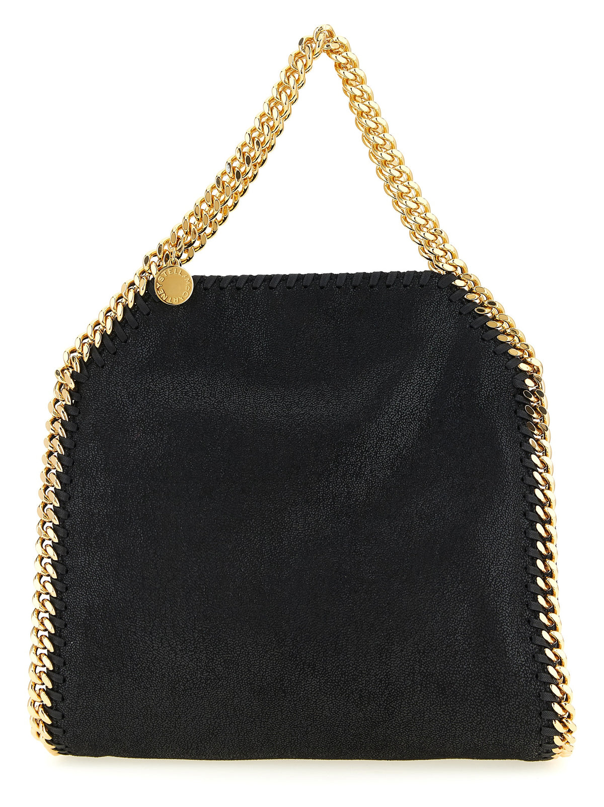 Shoulder Handbag by Stella McCartney for women in polyester black features a contemporary silhouette, showcasing a secure , ample , and contemporary shoulder-strap for a sophisticated look.