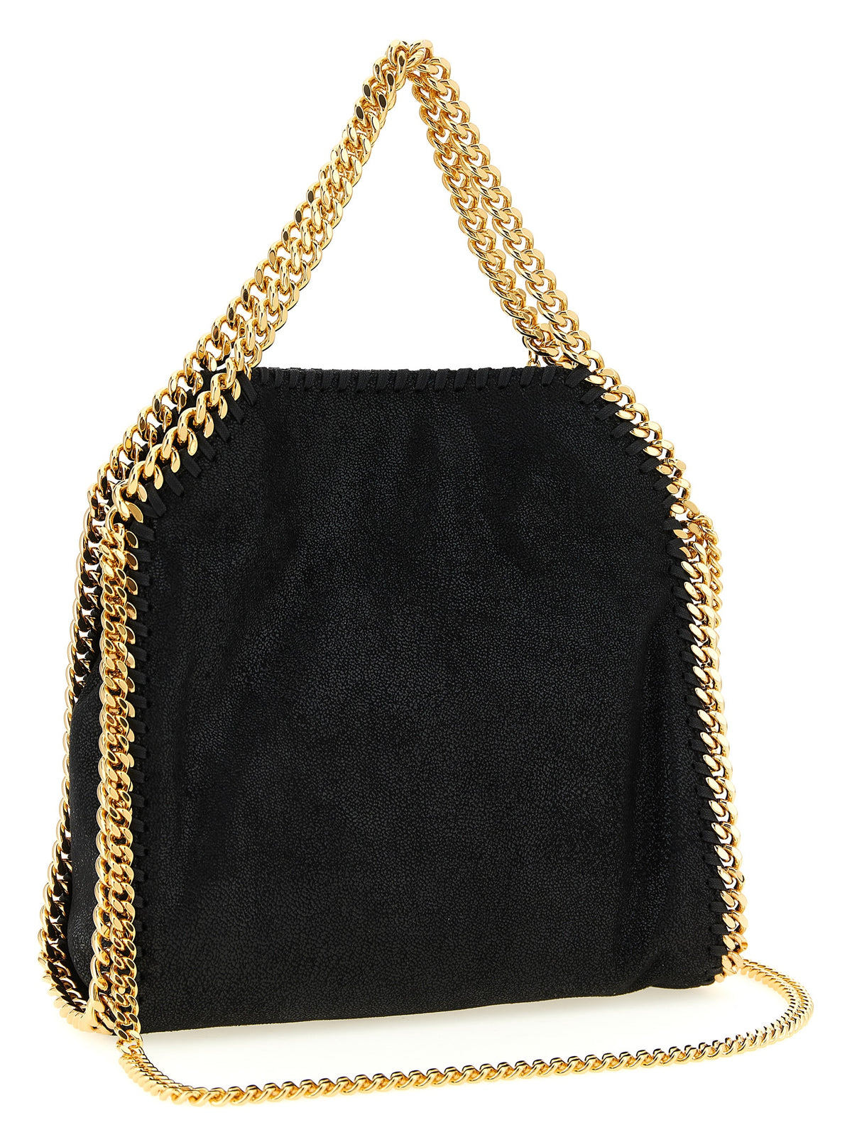 Shoulder Handbag by Stella McCartney for women in polyester black features a refined silhouette, showcasing a secure , organized , and versatile shoulder-strap for a refined finish.