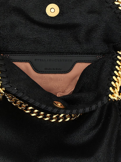 Shoulder Handbag by Stella McCartney for women in polyester black presents a ornamental silhouette, showcasing a secure , ample , and versatile shoulder-strap for a ornamental finish.