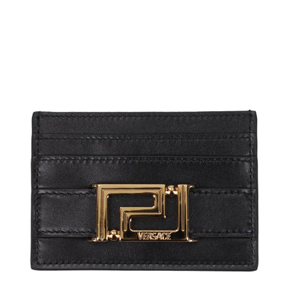Versace Black Leather Cardholder